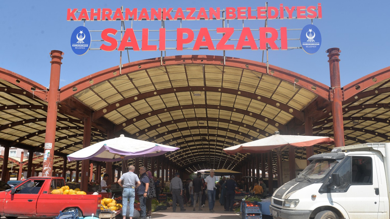 Kahramankazan'da Köylü Pazarı hafta sonları hizmet vermeyi sürdürüyor!