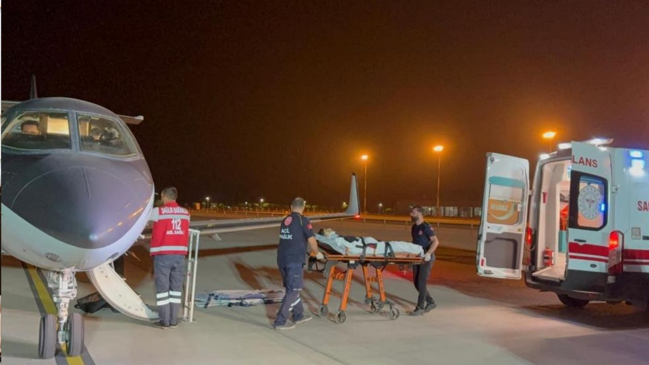 Muş’ta trafik kazası geçiren çocuk Ankara’ya sevk edildi