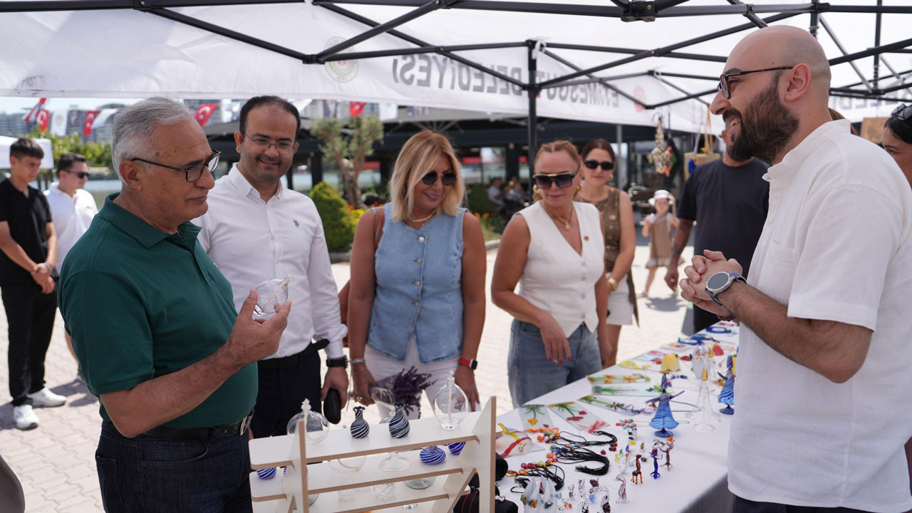 Göksu Parkı’nda Kadın Emeği Pazarı’nın 7’ncisi yoğun ilgi gördü