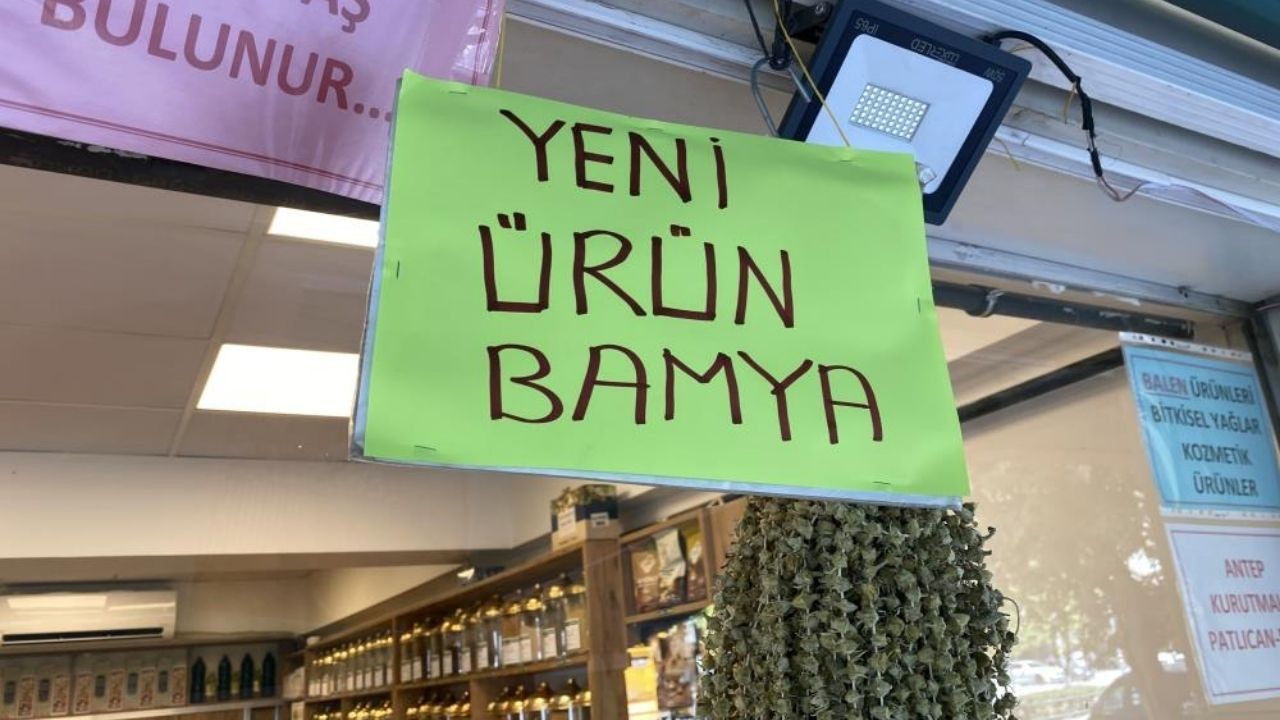 Kurutulmuş bamyanın yüksek fiyatı düştü