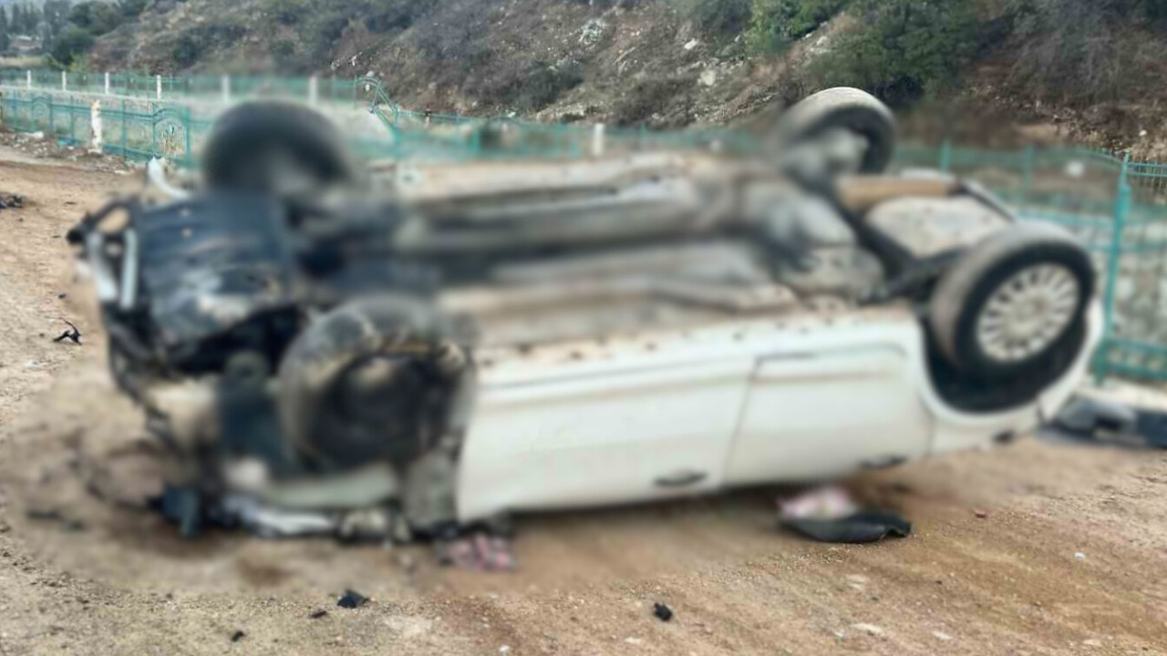 Ankara’da üç ayrı kaza! Çankaya’da otomobil bahçeye uçtu