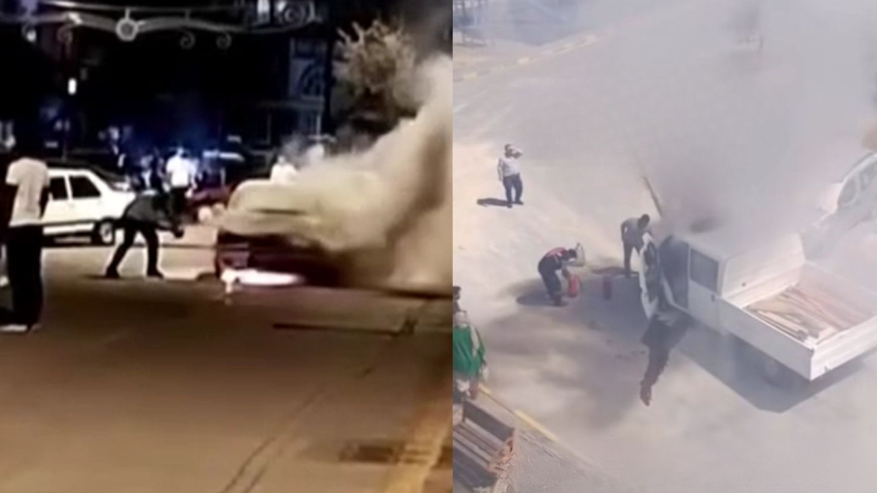 Ankara’da araç yangınları korkuttu!