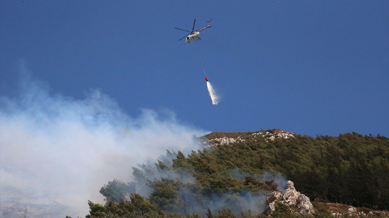 Antakya'da orman yangını!