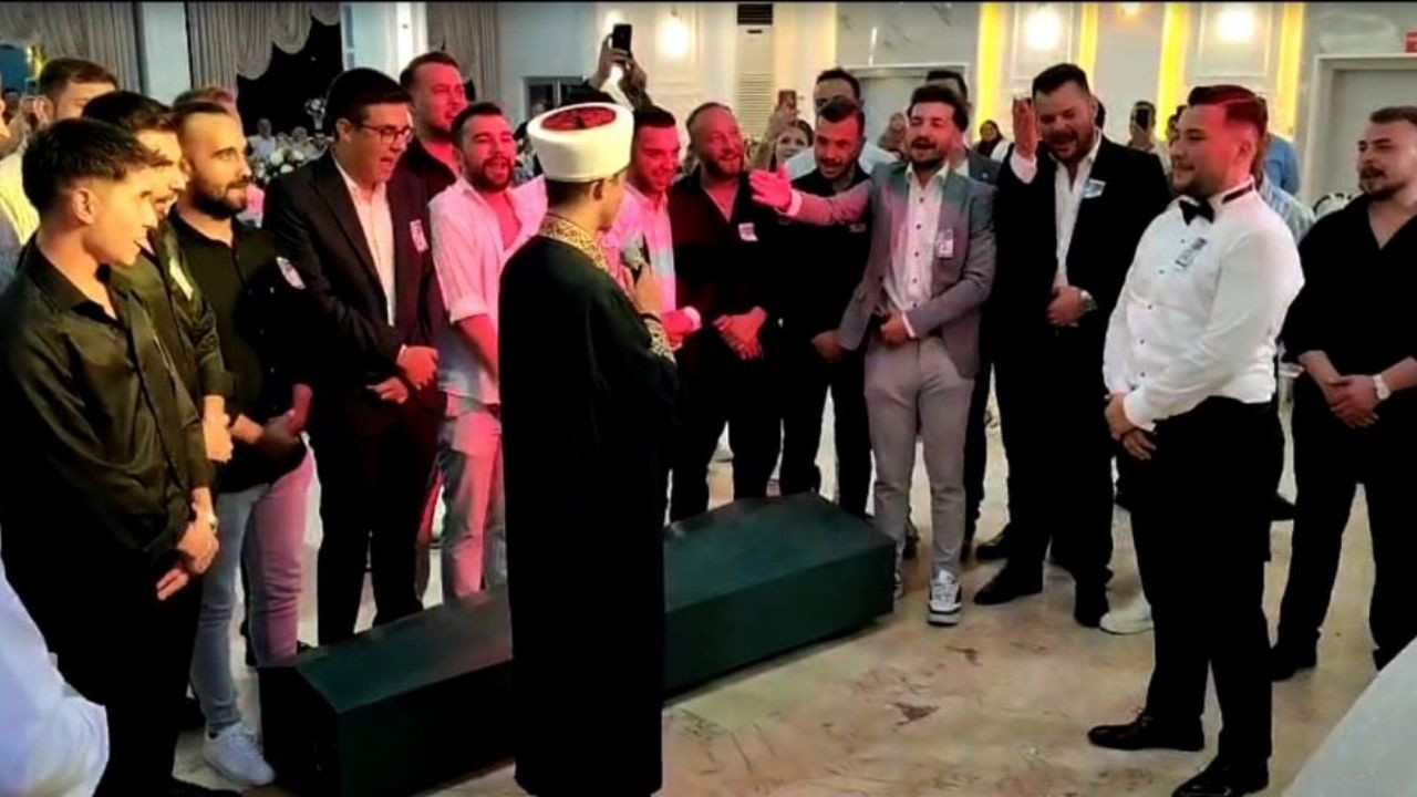 Bilecik'te henüz ölmeyen damada cenaze namazı