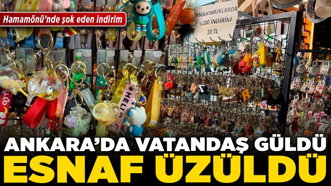 Hamamönü’nde şok eden indirim! Ankara'da vatandaş güldü, esnaf üzüldü
