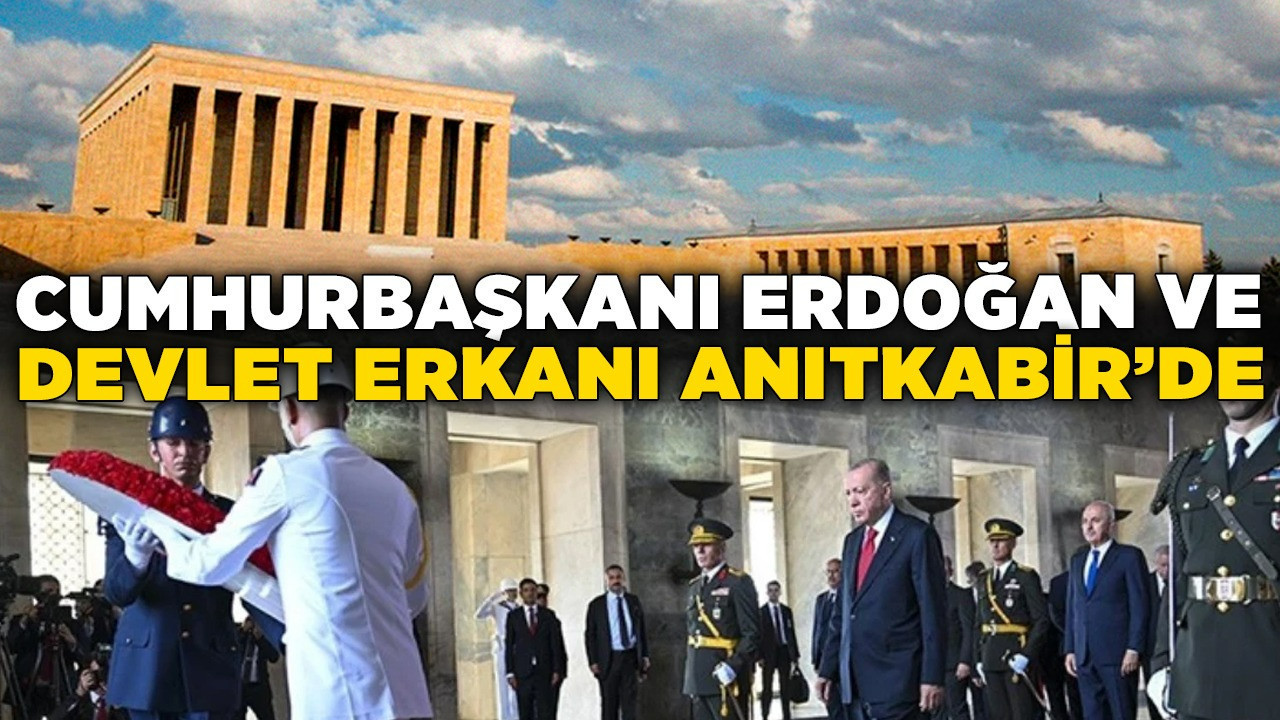 30 Ağustos’un 103'üncü Yılı! Cumhurbaşkanı Erdoğan ve devlet erkanı Anıtkabir’de