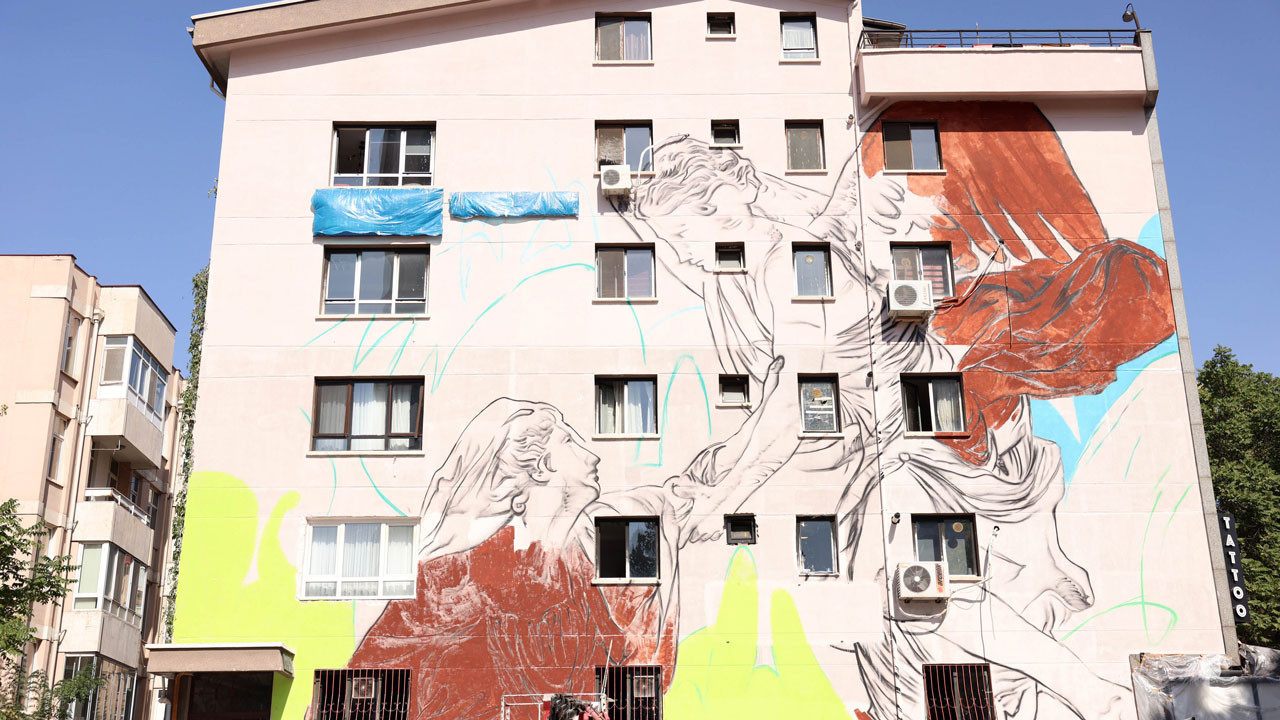 Çankaya açık hava galerisine dönüşüyor! Mural Festivali başladı