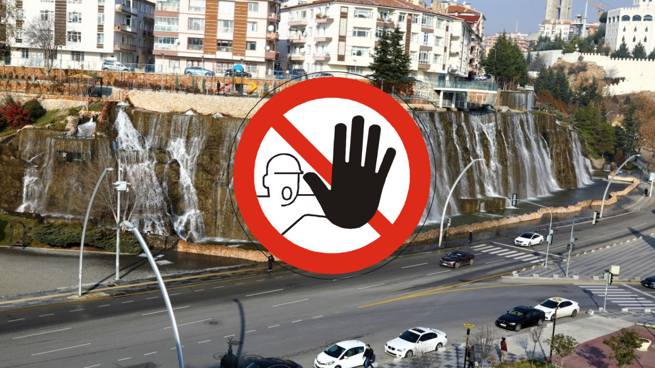 Ankara’nın simgesi Keçiören Şelalesi ziyarete kapatılıyor! İşte sebebi
