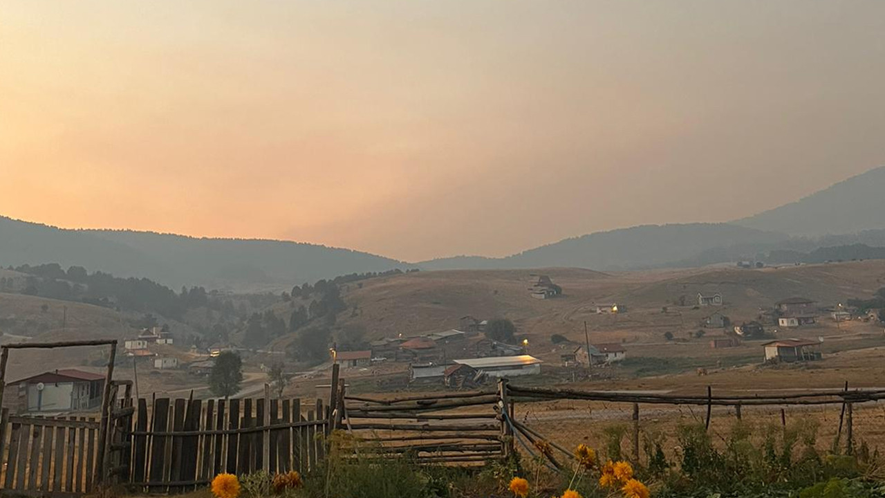 Kastamonu'daki yangın Kızılcahamam'ı etkiliyor!