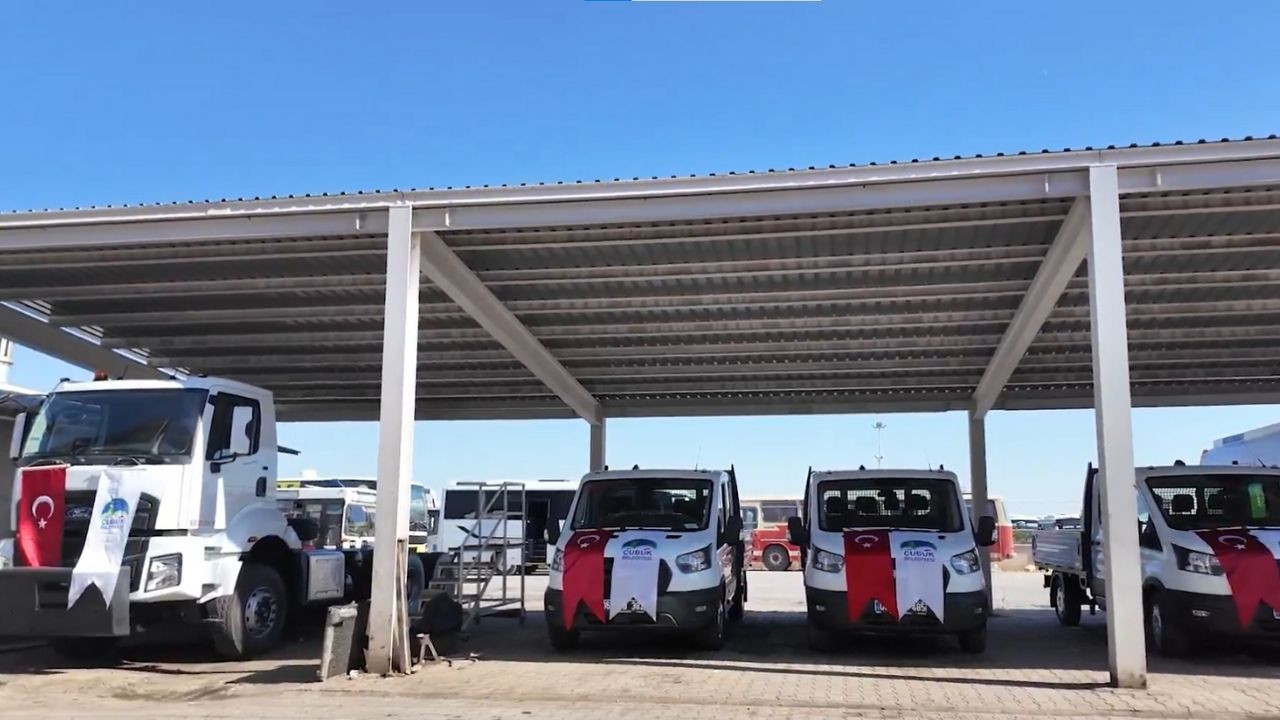 Çubuk Belediyesi 44 milyon TL’lik yatırımla araç filosunu yeniledi