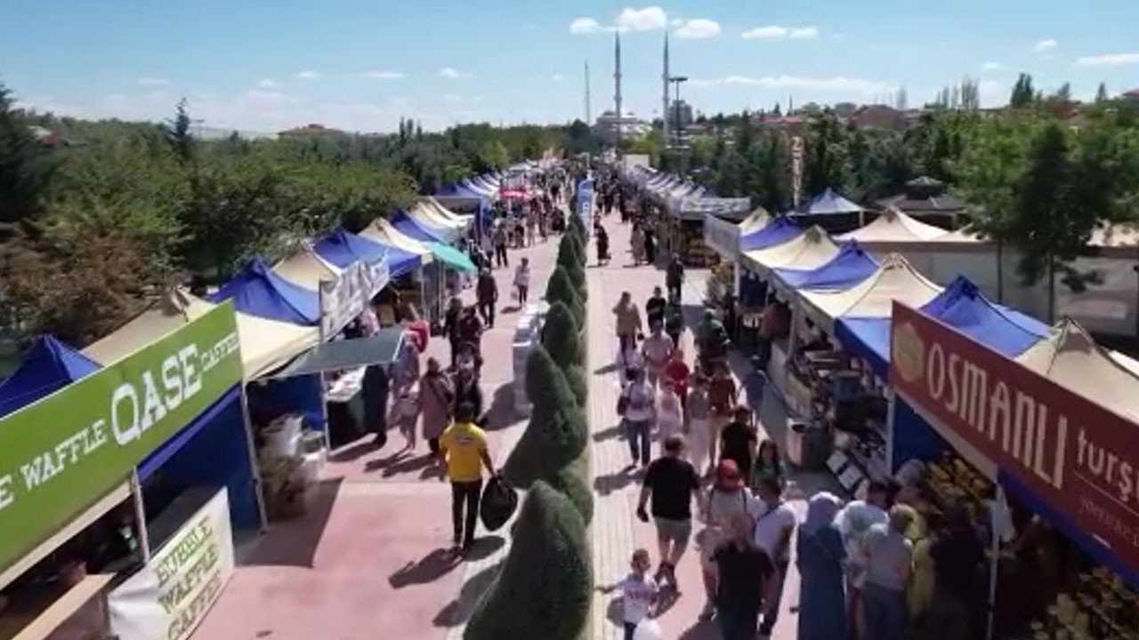 17. Uluslararası Çubuk Turşu ve Kültür Festivali başladı! Festival, 7 Eylül'e kadar sürecek