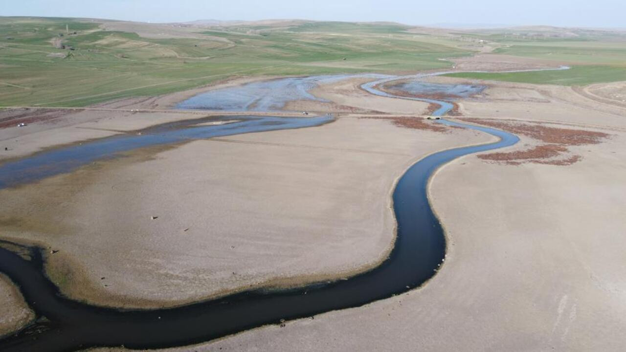 Yozgat’ın kuş cenneti, Gelingüllü Barajı kurumaya yüz tuttu