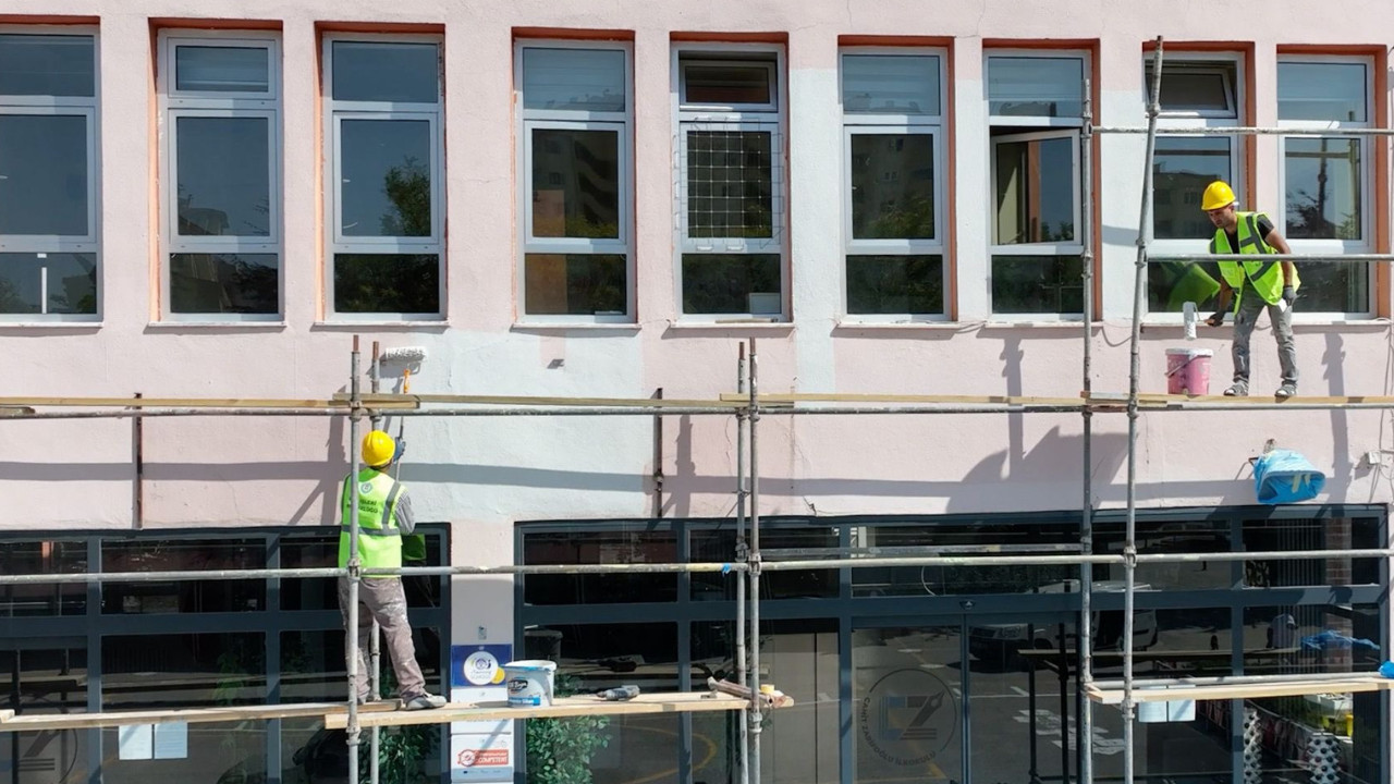 Etimesgut yeni eğitim yılına hazır! 30 okulda tadilat tamamlandı