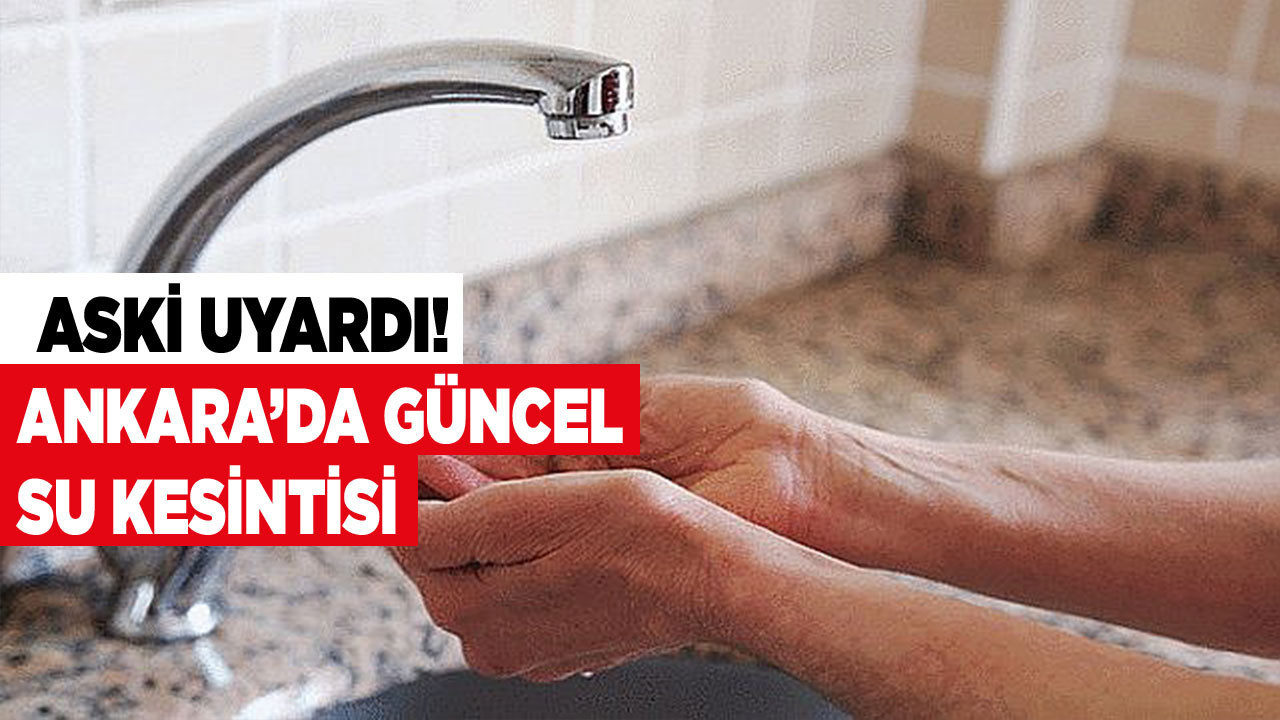 Beypazarı’nda su kesintisi: Arıza çalışması yapılacak