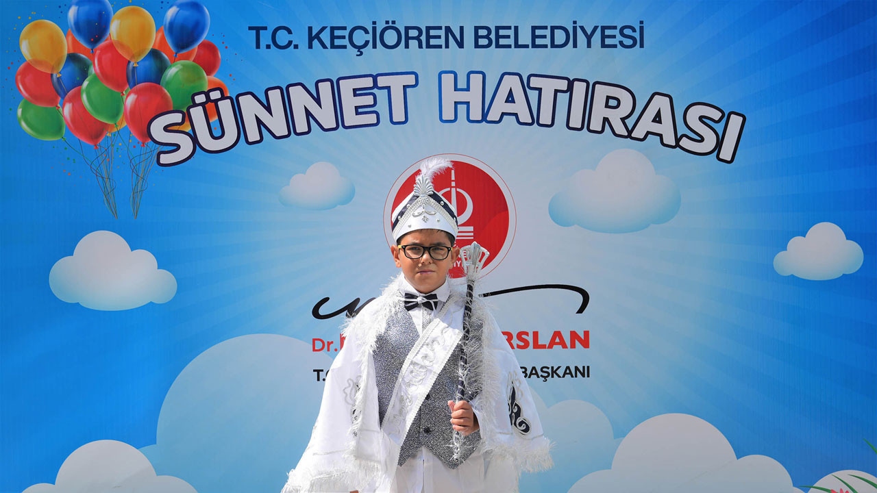 Keçiören Belediyesinden ihtiyaç sahibi ailelere ücretsiz sünnet hizmeti