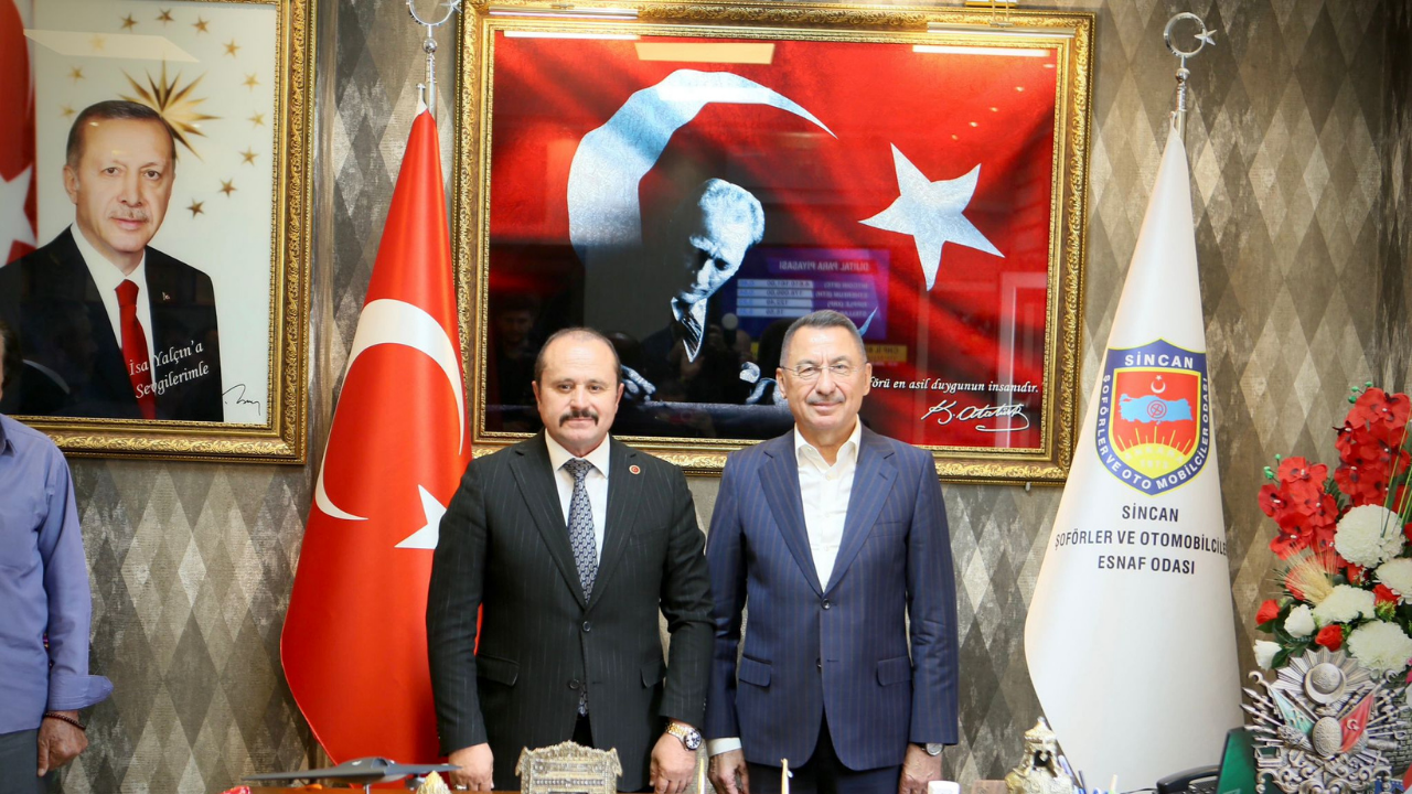 Ankara Milletvekili Fuat Oktay Sincan'da esnaf odalarıyla buluştu