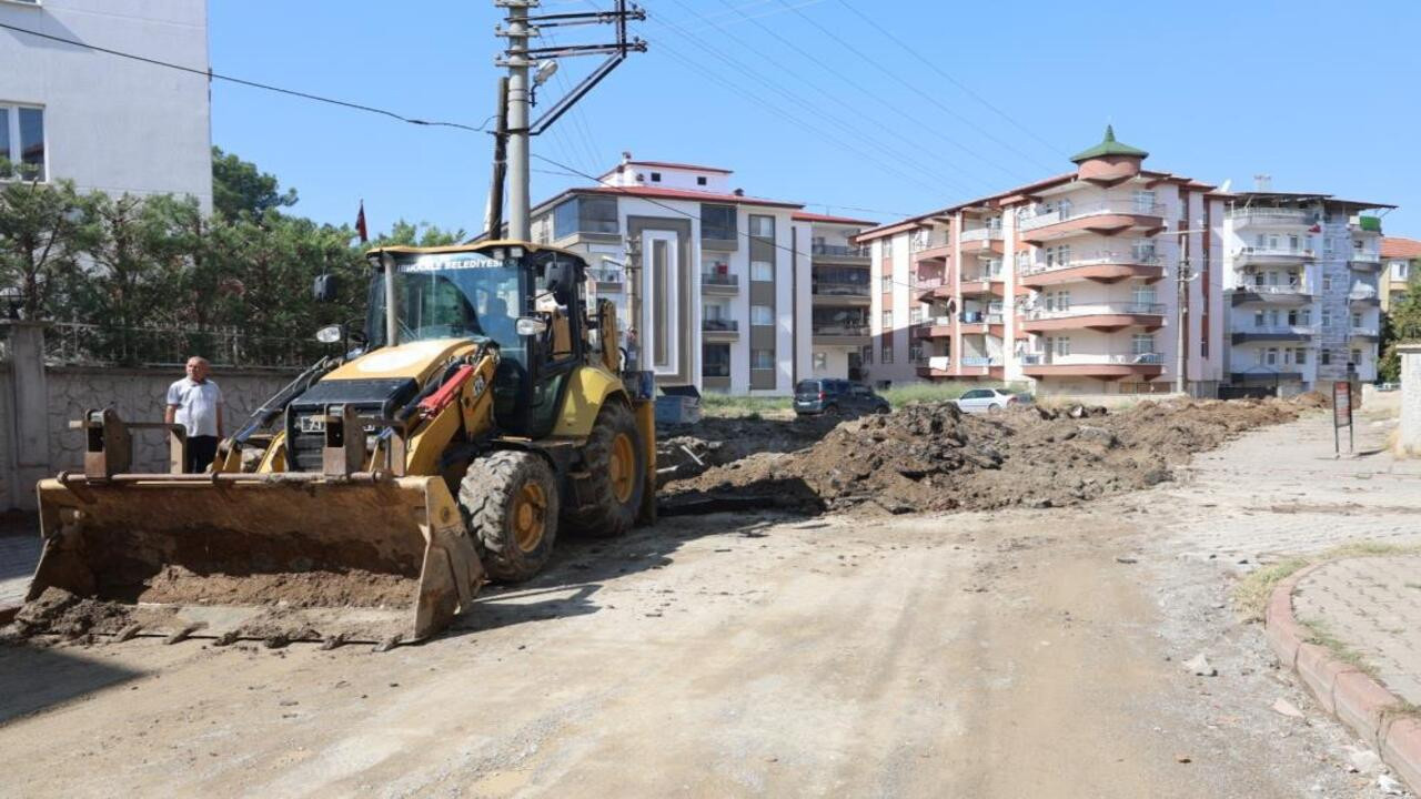 Kırıkkale'de altyapı çalışmaları kesintisiz devam ediyor