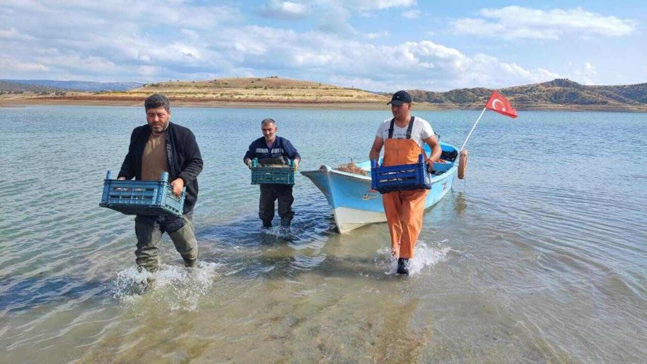 Yozgat’ta kuraklık, bozkır balıkçılığını sekteye uğrattı