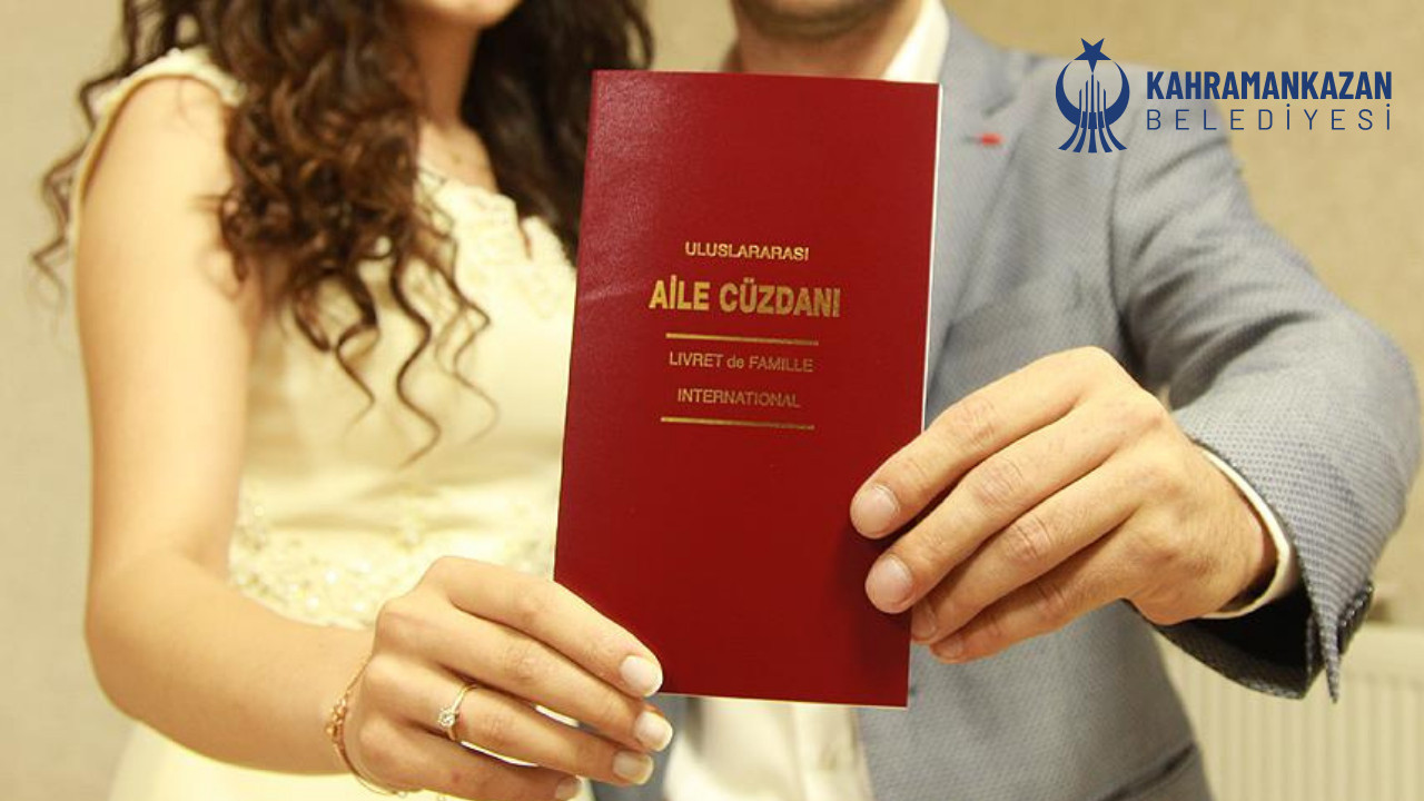 Evlilik hazırlığı yapanlar dikkat! Kahramankazan Belediyesinden destek