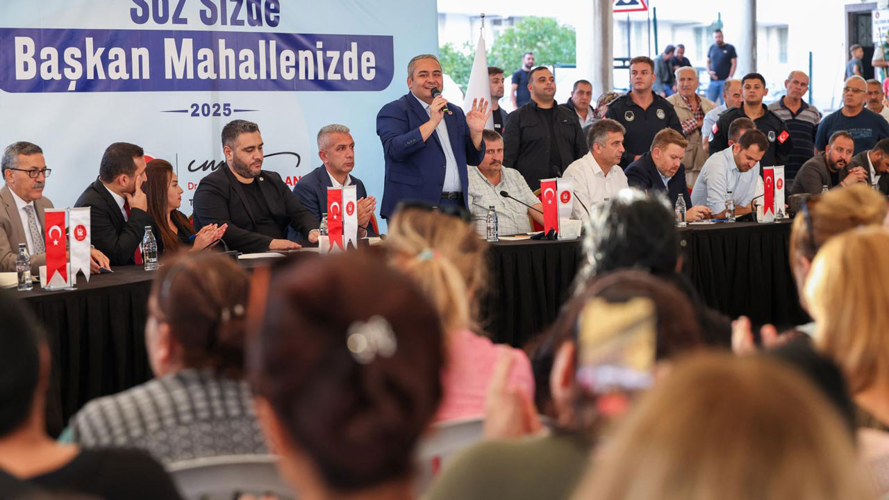 “Söz Sizde, Çözüm Bizde” buluşmaları 19 Mayıs Mahallesi’nde devam etti