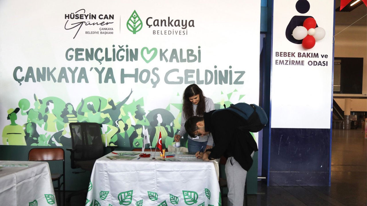 Çankaya Belediyesi, üniversite öğrencilerini AŞTİ’de karşılıyor: “Gençliğin kalbi Çankaya”