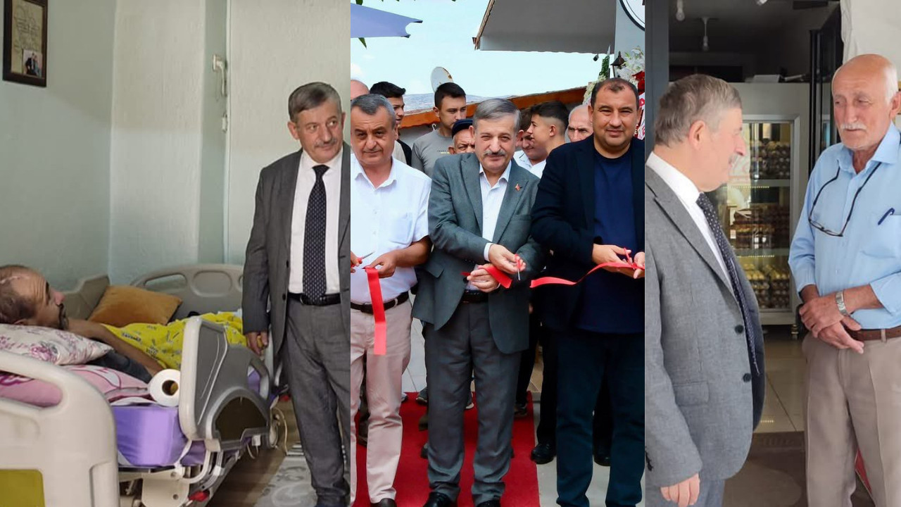 Elmadağ’da Kaymakam Çaykara’dan hem destek hem moral