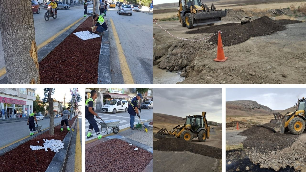Haymana’da altyapı ve çevre düzenleme çalışmaları yoğunlaştırıldı