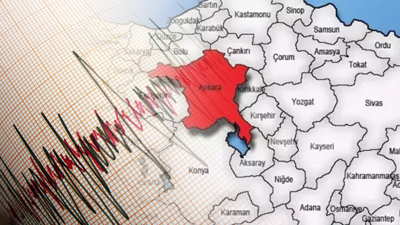 Ankara’da son 24 saatte kaç deprem oldu? İşte son depremler