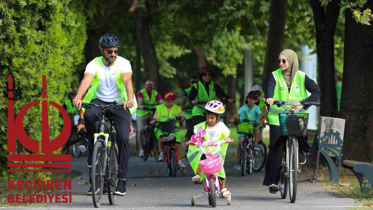 Zumba’dan bisiklet turuna: Keçiören’de Avrupa Hareketlilik Haftası başlıyor!