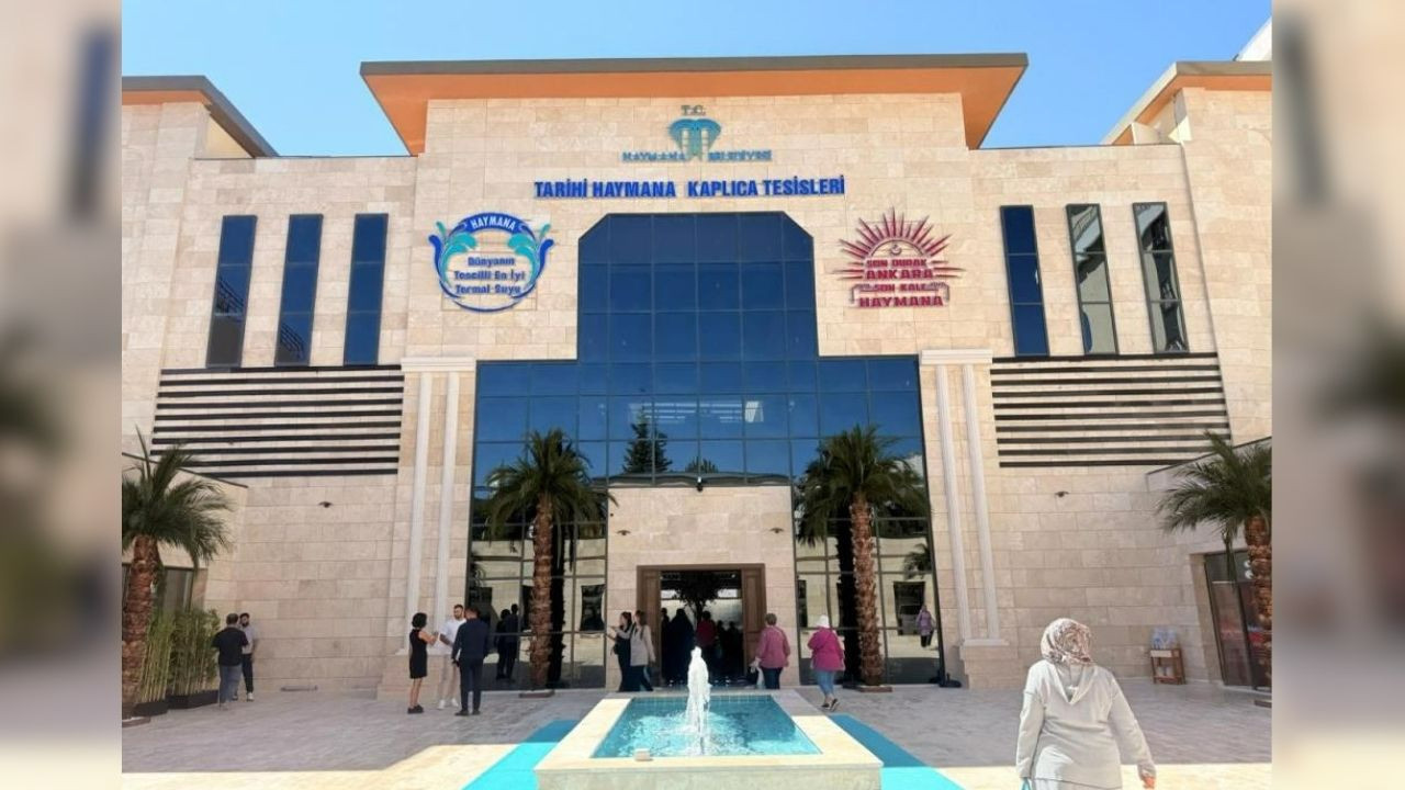 Haymana’nın yeni termal tesisi ilk gününde yoğun ilgi gördü