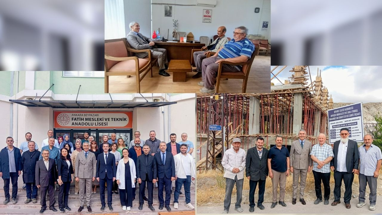 Beypazarı Kaymakamı Ünal Coşkun’dan yoğun ziyaret trafiği