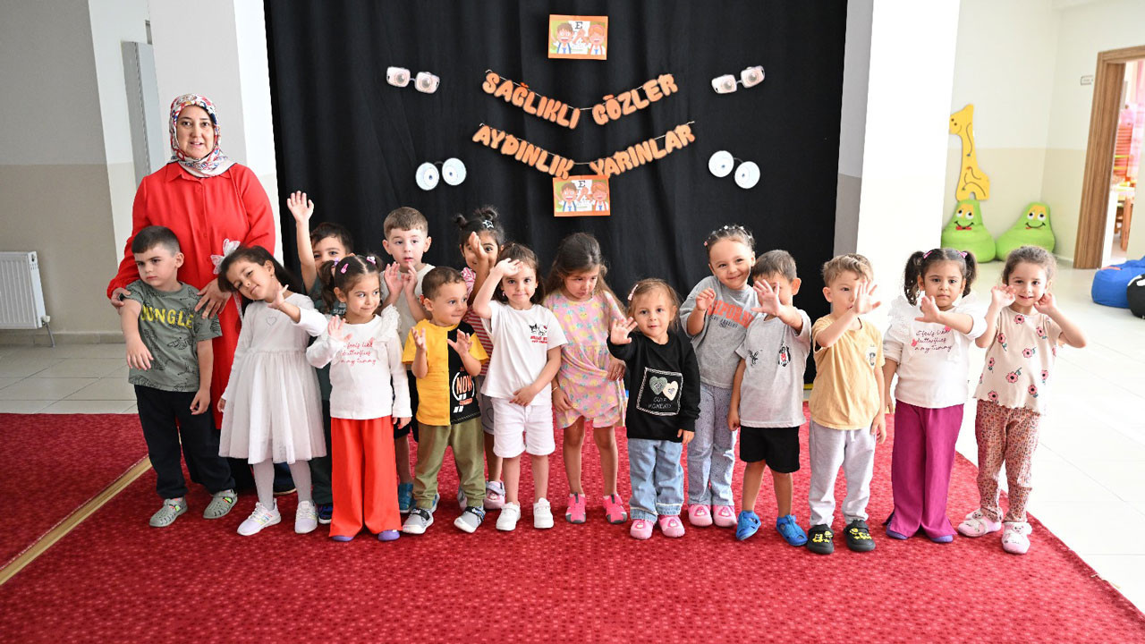 Altındağ Belediyesinden miniklere ücretsiz göz taraması