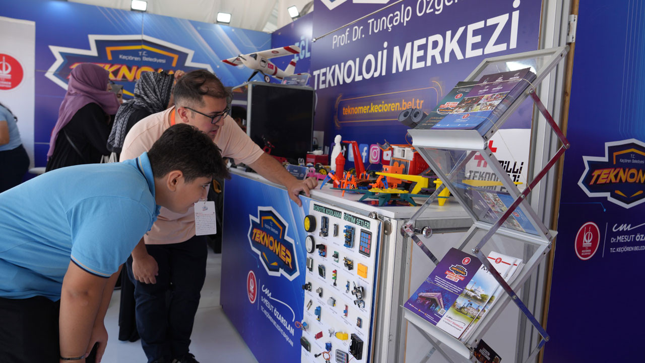 Keçiören Belediyesi TEKNOMER, TEKNOFEST’te yoğun ilgi gördü