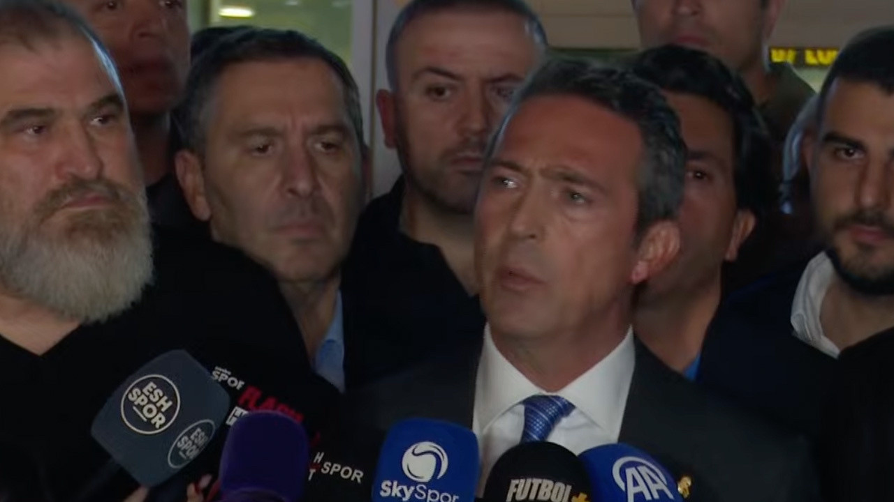 Ali Koç sokağı işaret etti: "Binlerce kişi..."