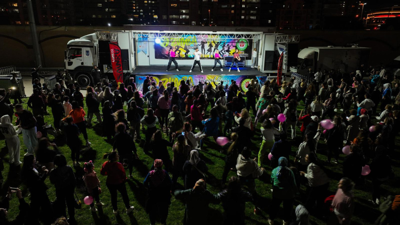 Etimesgut’ta spor ve dans meydanlara taşındı