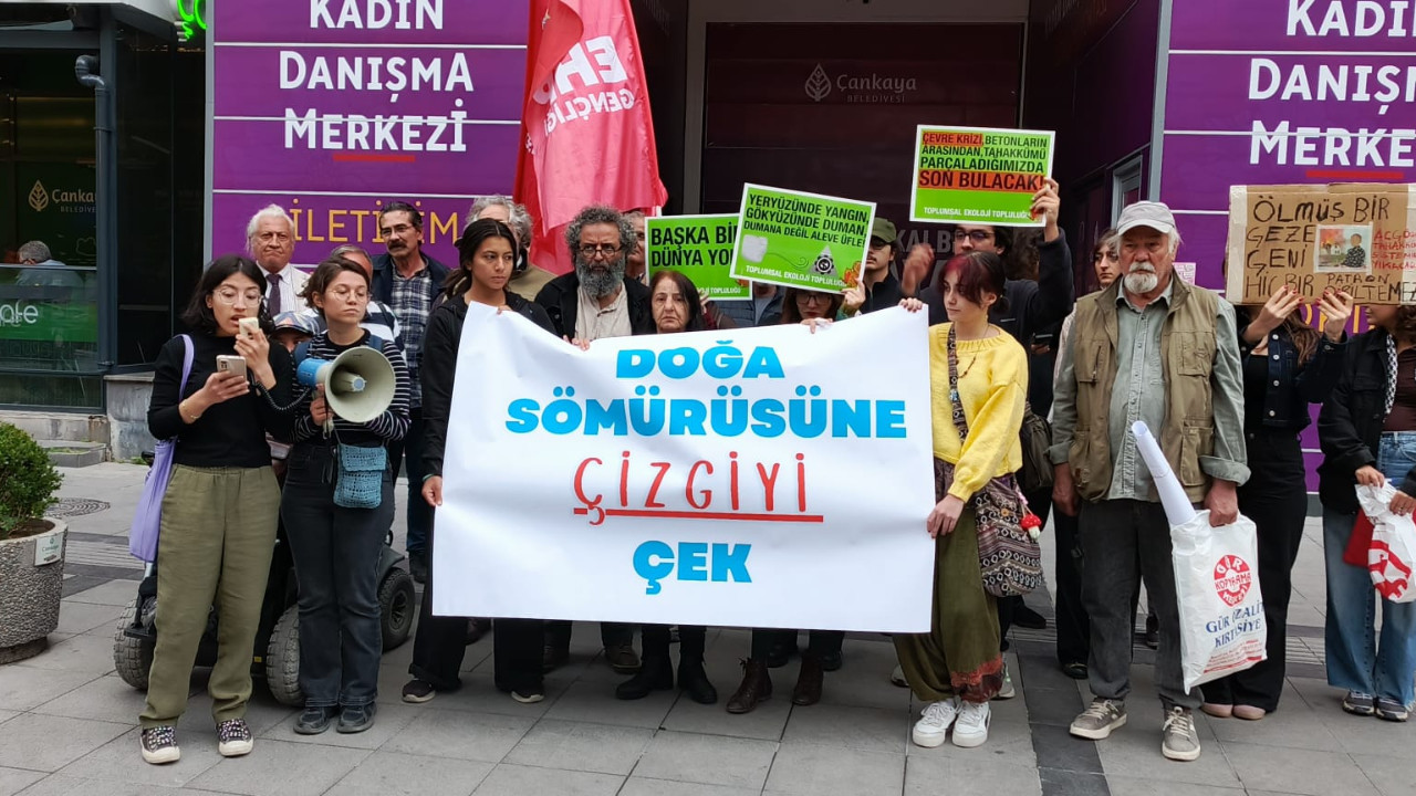 Ankara'da "Küresel İklim Grevi’ne" destek