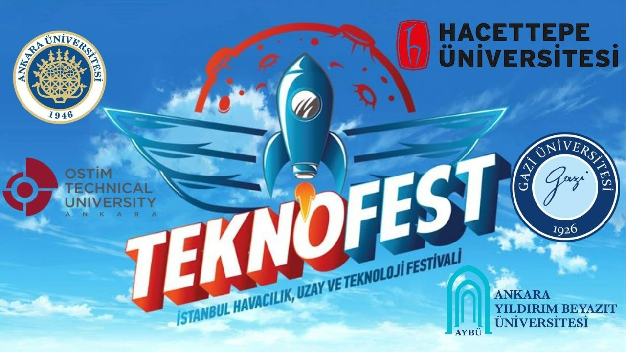 TEKNOFEST 2025’te Ankara üniversiteleri rüzgarı!