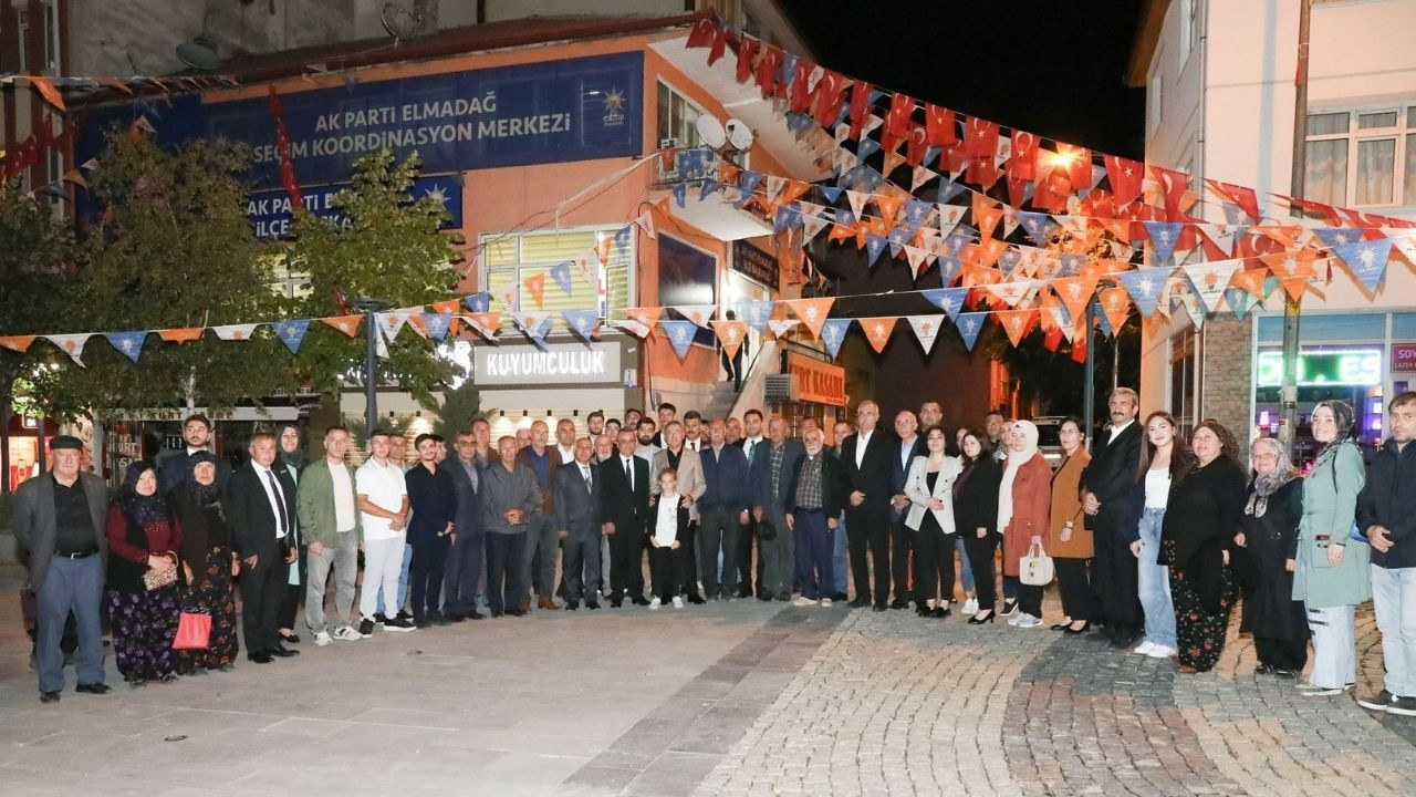 AK Parti Ankara Milletvekili Oktay, Elmadağ’da teşkilat mensuplarıyla buluştu