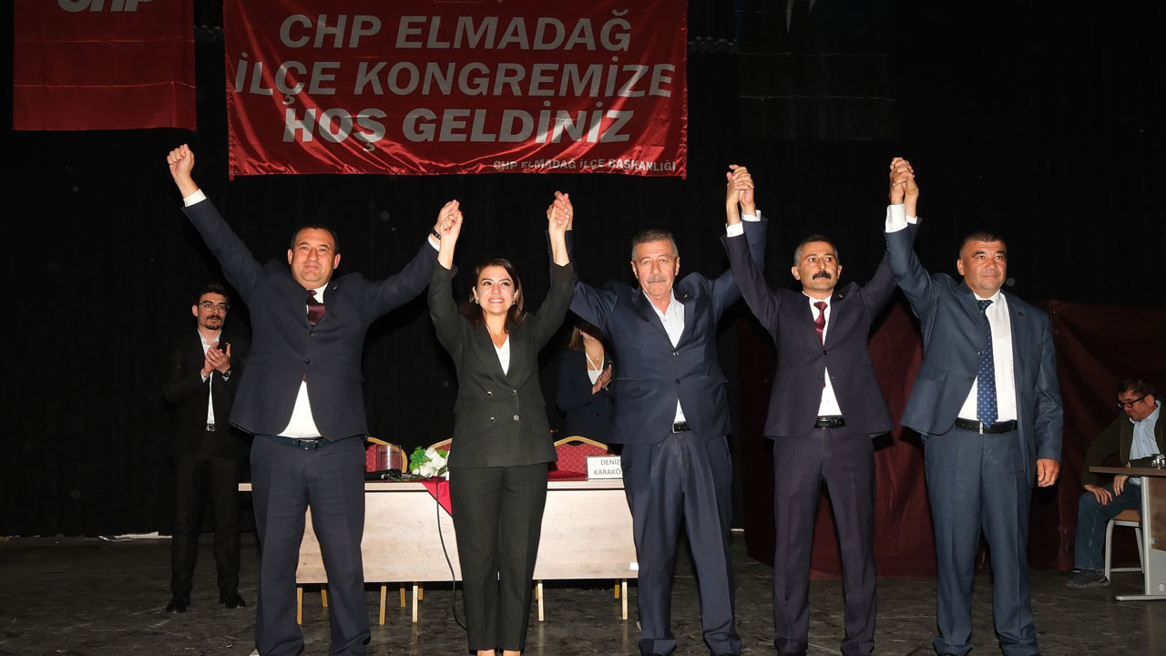 Elmadağ'da CHP İlçe Kongresi gerçekleşti