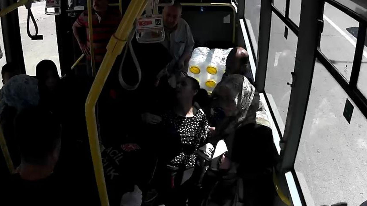 Kırıkkale’de otobüs şoförü fenalaşan kadın için zamanla yarıştı