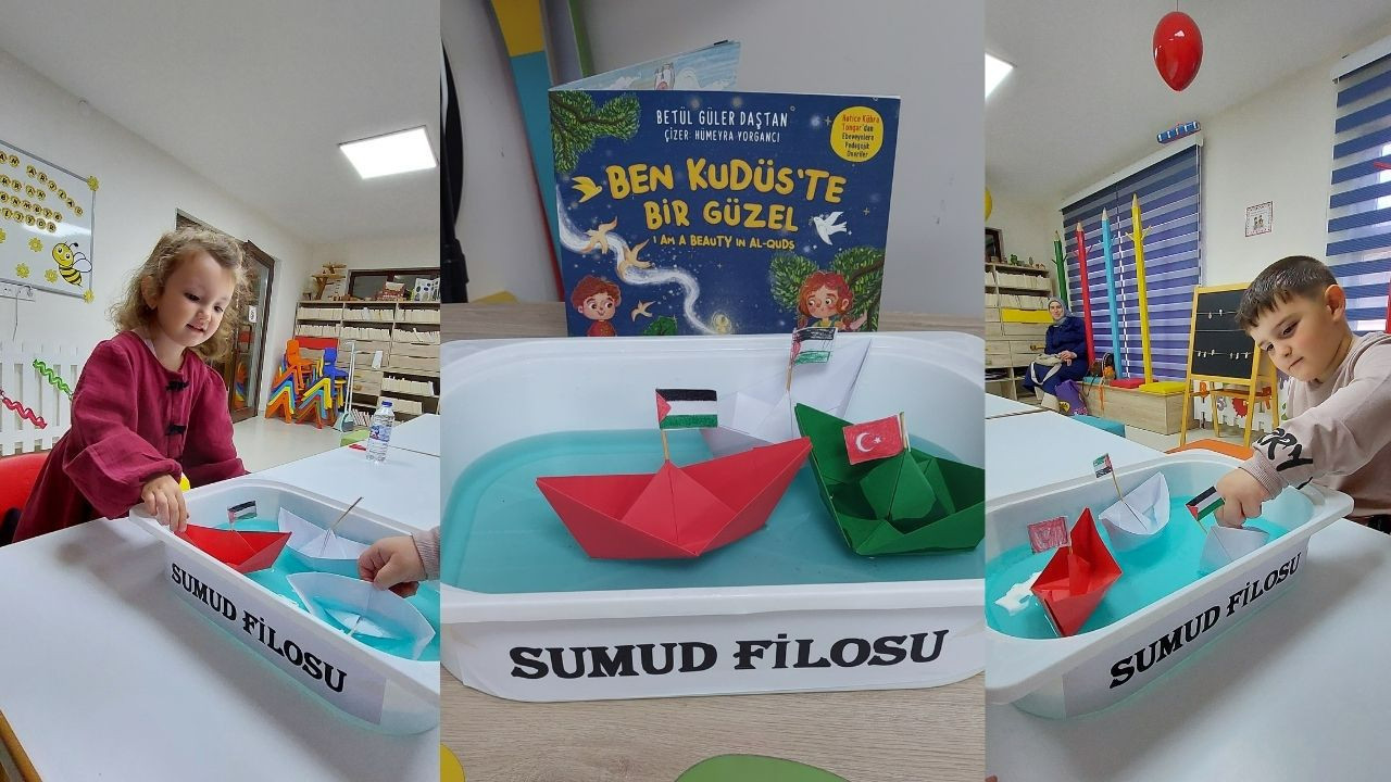 Akyurtlu miniklerden Gazze’ye anlamlı destek