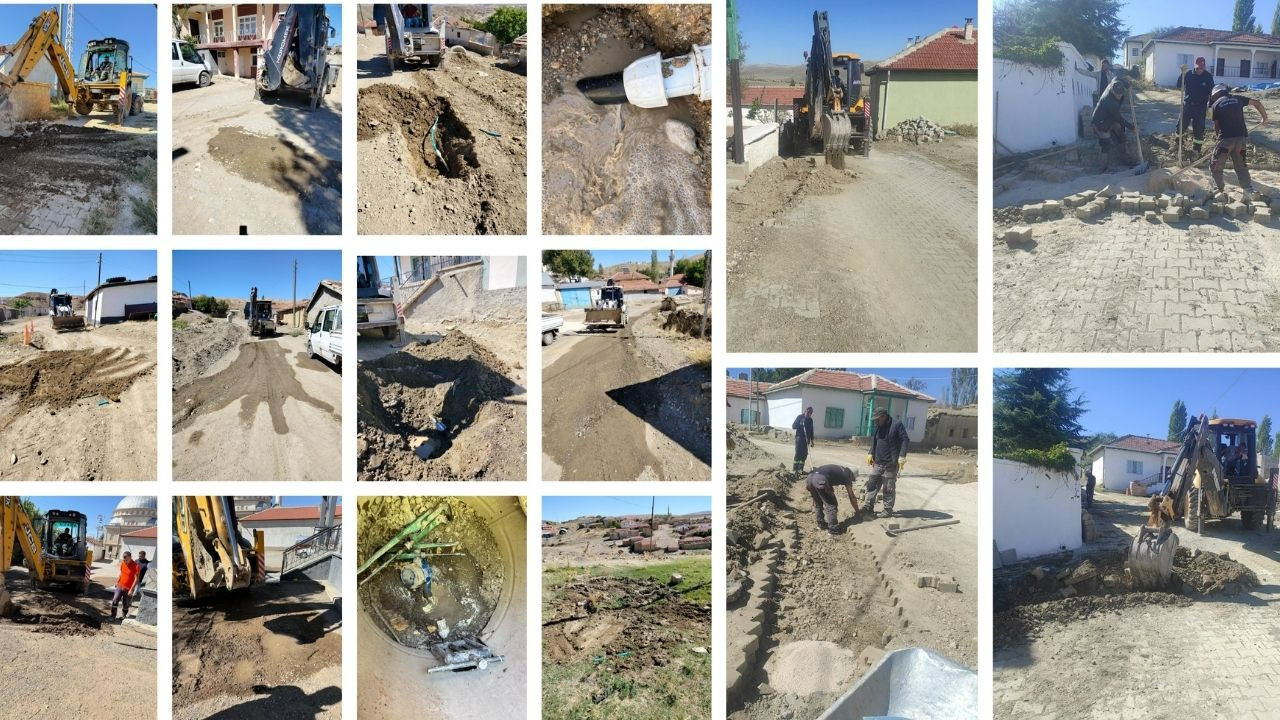 Haymana Belediyesi, mahallelerde bakım ve onarım çalışmalarını sürdürüyor