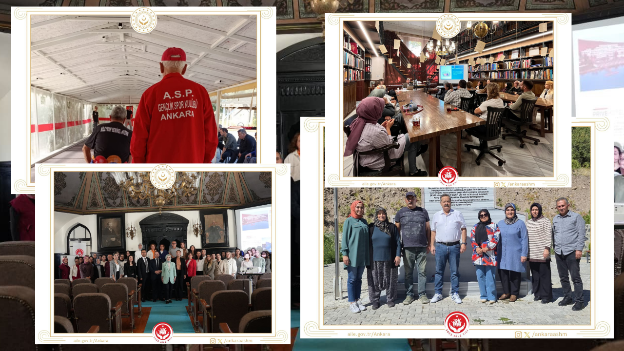 Aile ve Sosyal Hizmetler İl Müdürlüğünden topluma dokunan etkinlikler