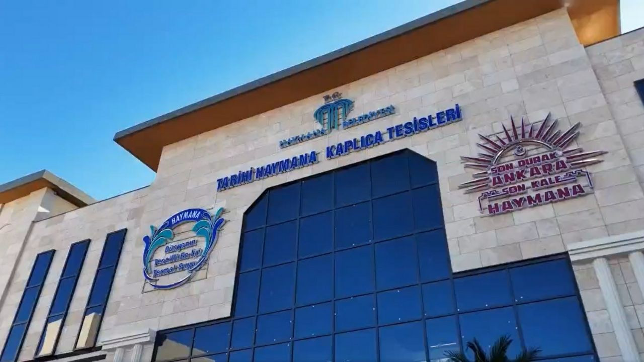 Haymana Kaplıcaları yenilenen yüzüyle hizmete tekrar açıldı!