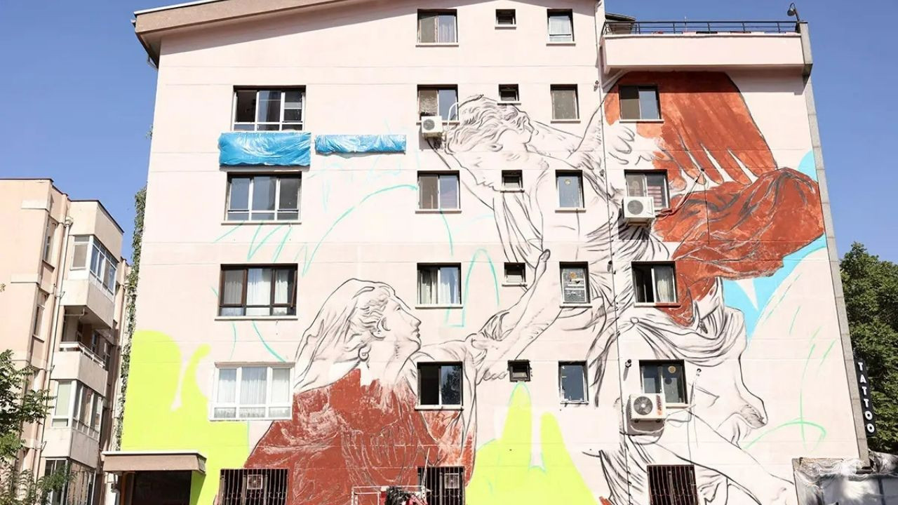 Çankaya Belediyesinin Mural Festivali sona erdi