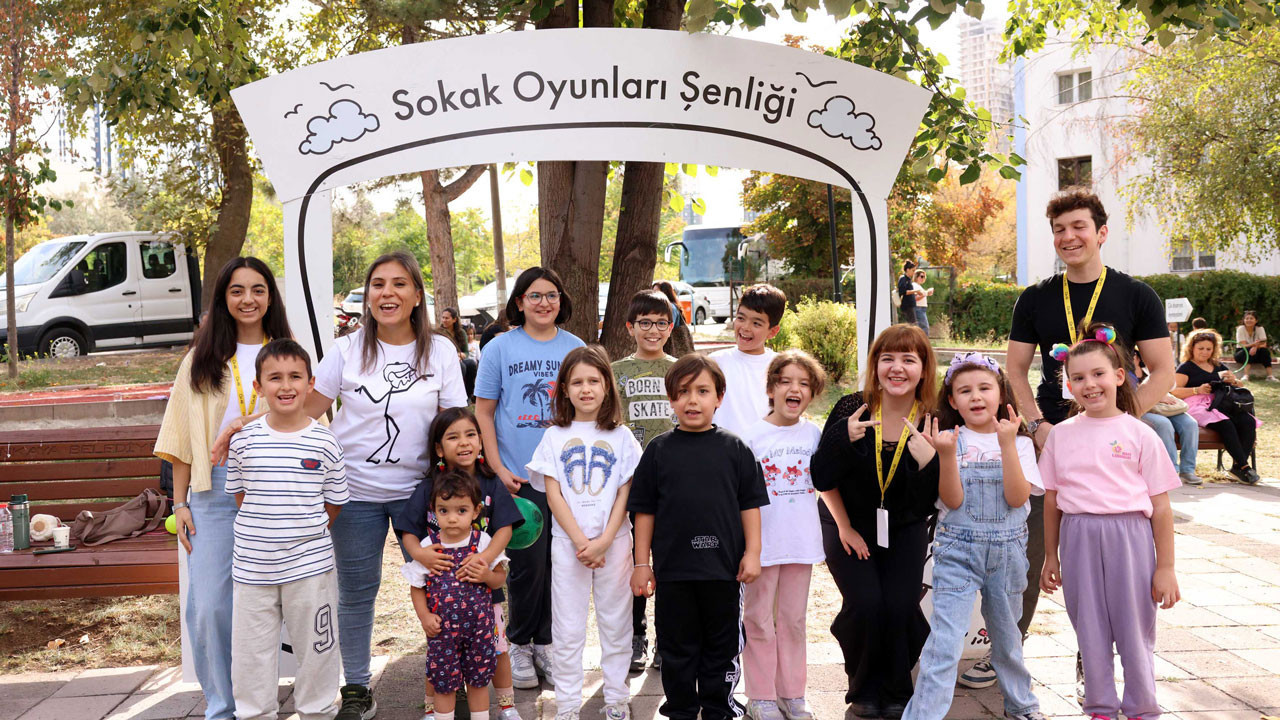 Çankaya Belediyesinden çocuklara nostaljik oyun şenliği