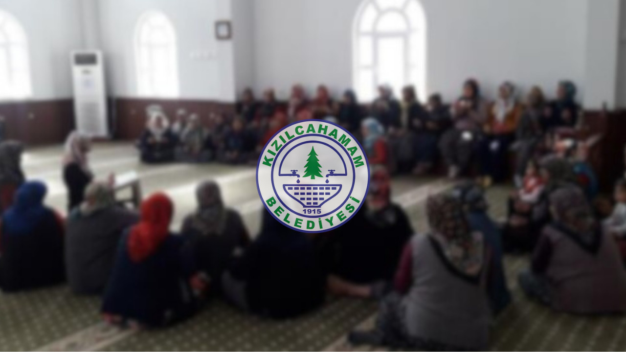 Kızılcahamam Belediyesinden kadınlara manevi buluşma çağrısı