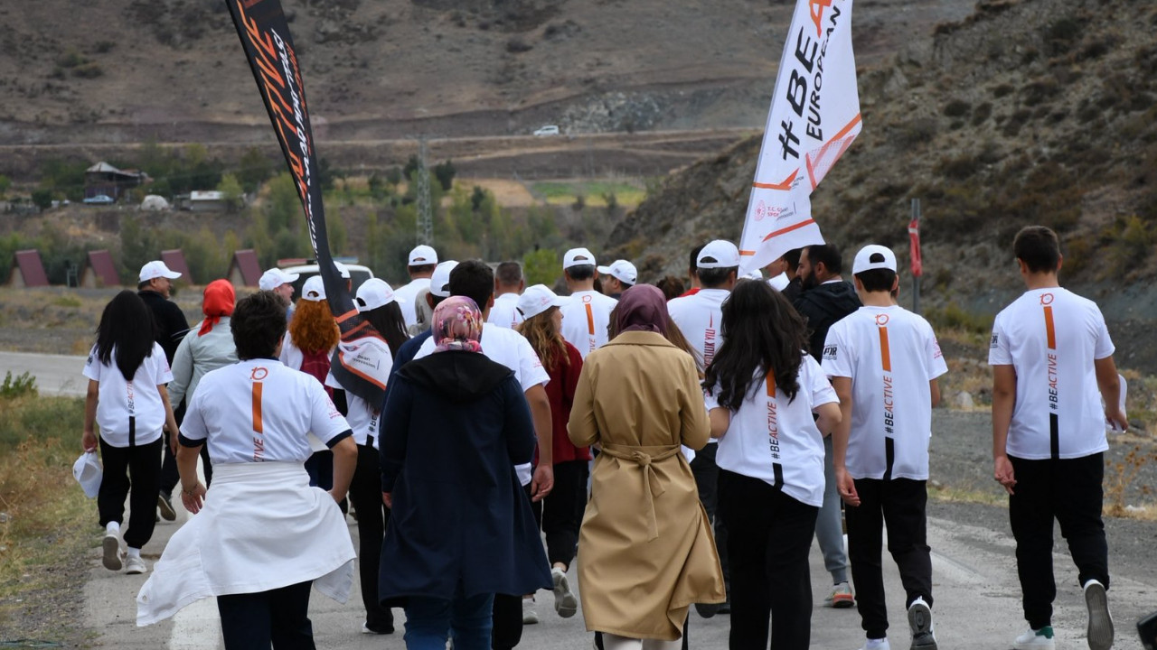 Kalecik’te Avrupa Spor Haftası doğa yürüyüşüyle kutlandı