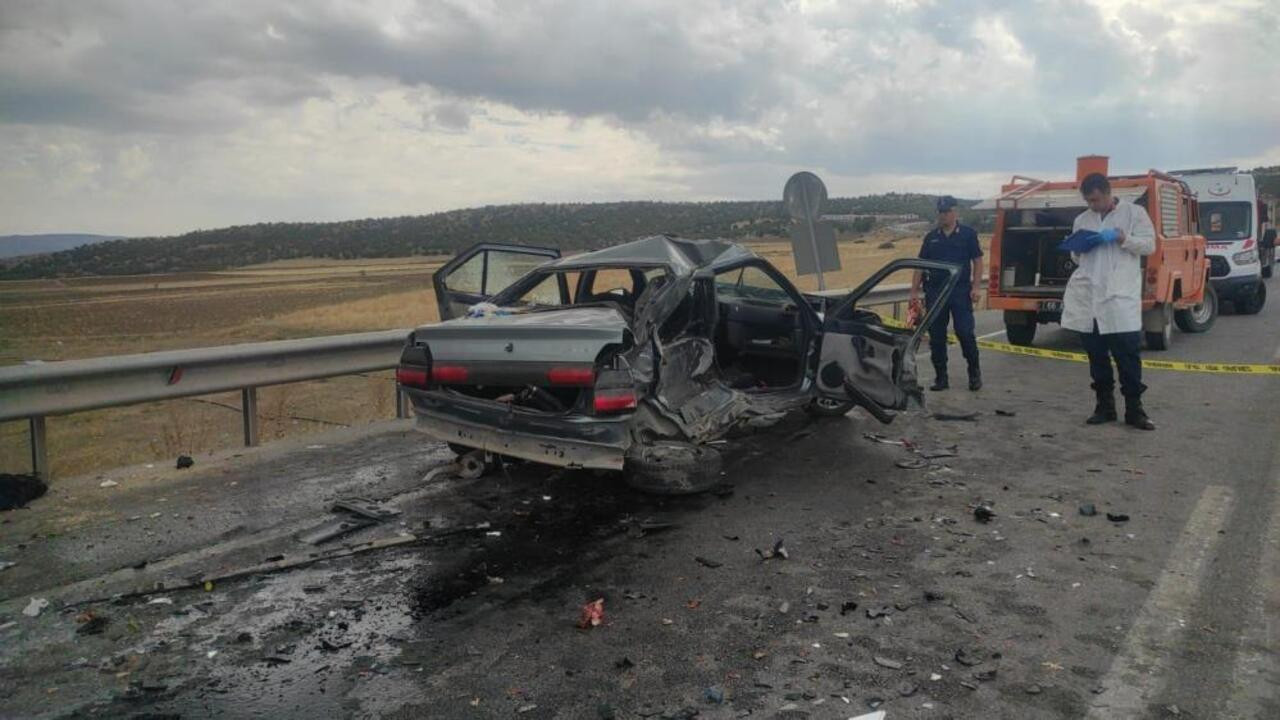 Çekerek’te ölümlü kaza! 1 ölü 3 yaralı