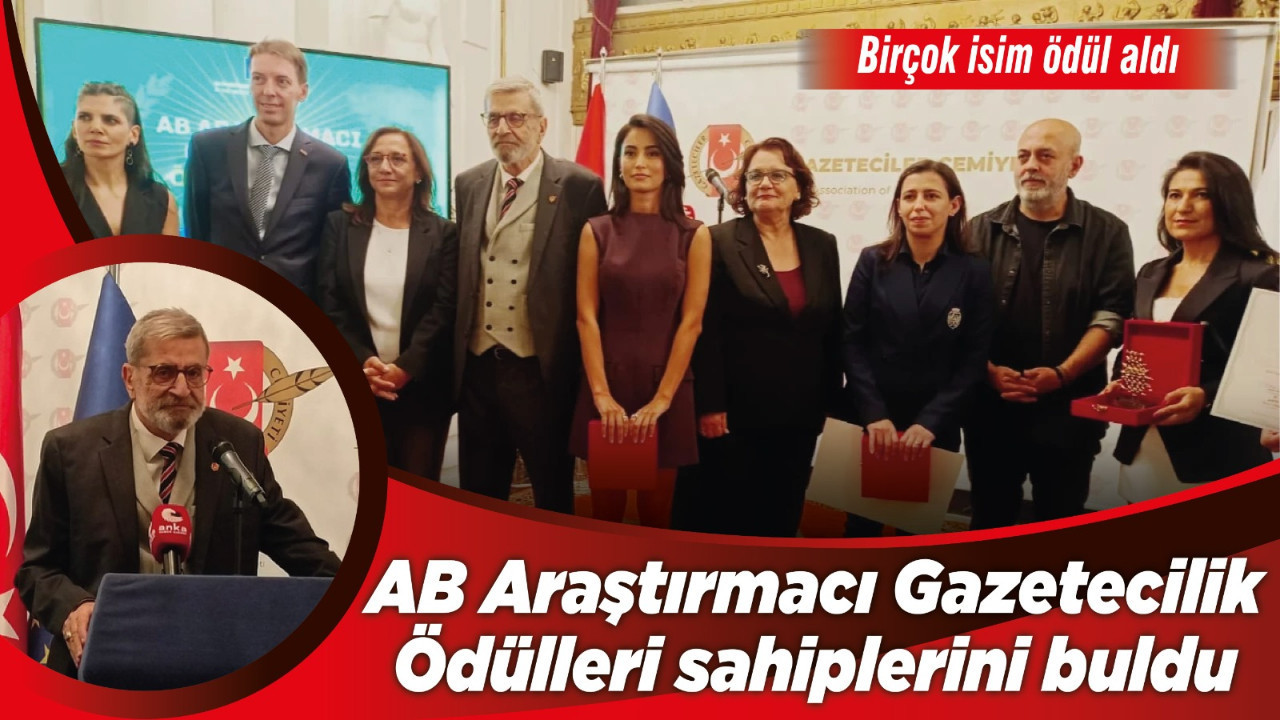 AB Araştırmacı Gazetecilik Ödülleri sahiplerini buldu!
